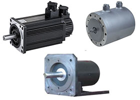 High speed servo motors